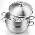 Delarlo Tri-Ply Stainless Steel 12 Inch Everyday Pan by DELARLOCOOKWARE
