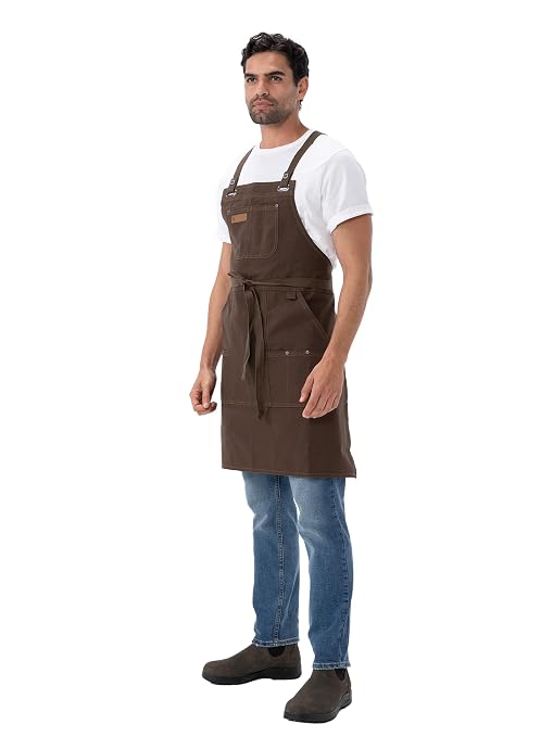 Chef Works Unisex Ayden Grill Apron - Image 8