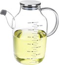 QWORK 1200ML/40Oz Large Glass Cooking Oil Bottle by QWORK