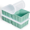 Silicone Freezer Tray for Soup Ice Cubes: 2-Cup Freezing Tray by GGOW