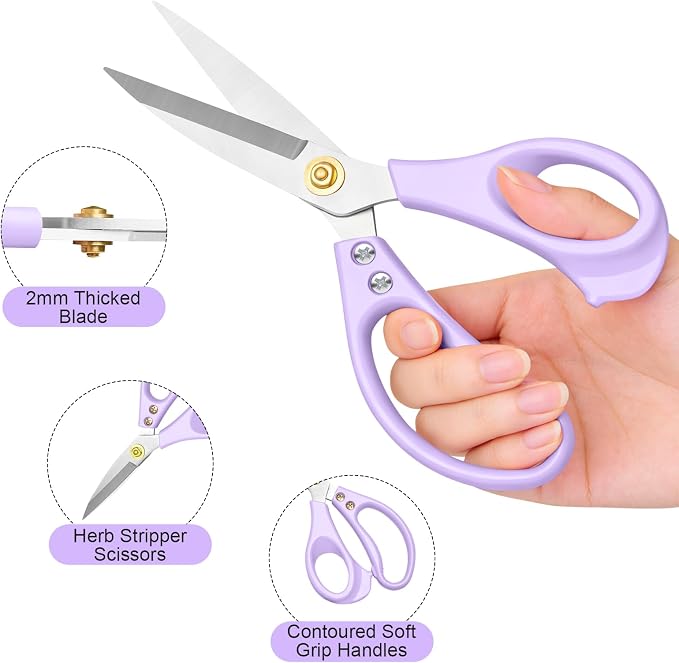 All Purpose Kitchen Scissors, Kitchen Shears Heavy Duty - Image 3