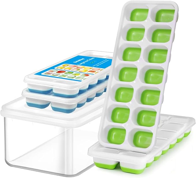 Ice Cube Trays for Freezer Ice tray by DclobTop