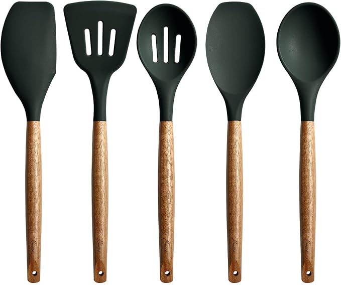 Non-Stick Silicone Cooking Utensils Set - Image 9