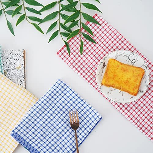 Large Kitchen Dish Towels, 16 Inch x 26 Inch Bulk Absorbent Cotton