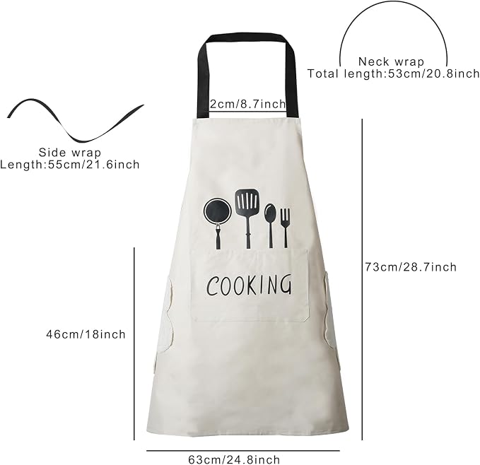 DILLMAN Women Kitchen Apron - Image 5