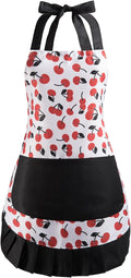 Vintage Floral Apron for Women by AlexVirtue