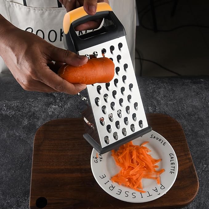 Cheese Grater, 4-Sided Box Grater - Image 8
