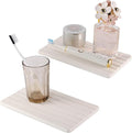 NiuYichee 2 PCS Water Absorbent diatomite Coasters, 9.5" x 5.5" Water Absorbing by NiuYichee