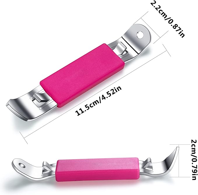 3 Pieces Magnetic Bottle Openers Can Opener Classic Beer Opener Stainless Steel - Image 3
