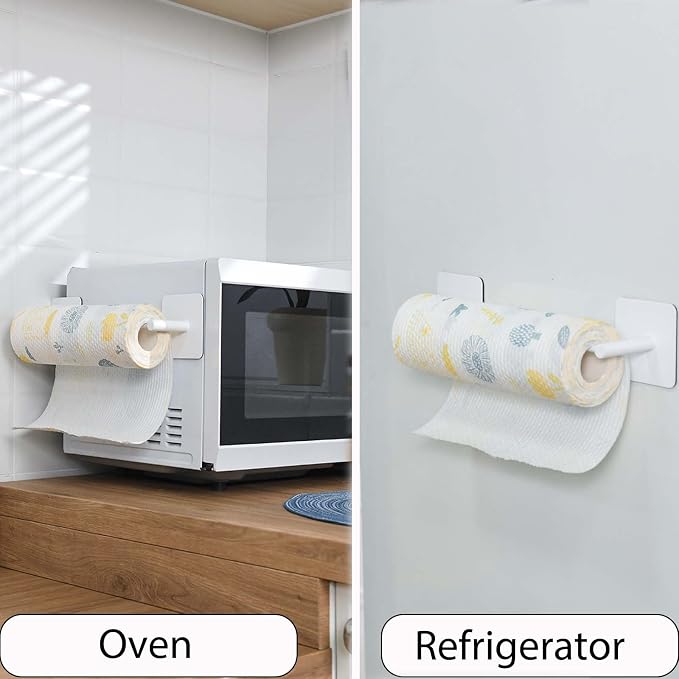 Magnetic Paper Towel Holders Heavy Duty Steel Brushed Holder - Image 5