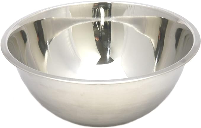 Chef Craft Brushed Mixing Bowl, Stainless Steel by ChefCraft