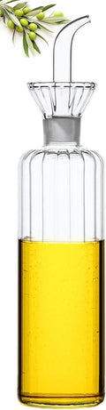HAIZEEN 16 oz/480ml Non-Drip Olive Oil Dispenser Bottle 100% Glass Oil Carafe by CareforYourHealth