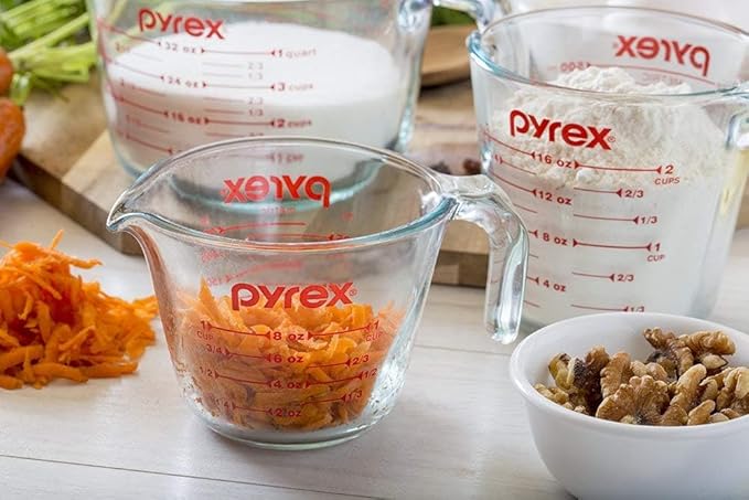 Pyrex Essentials Glass Measuring Cups Set, Measuring Cups - Image 6