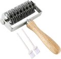Pastry Lattice Roller Cutter, Stainless Steel Multi-Wheel Dough Cutter by EVEDMOT