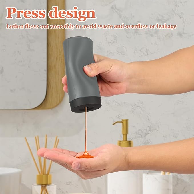 Silicone Dishwashing Soap Dispenser, Dish Soap Squeeze Bottle Silicone Divided - Image 2