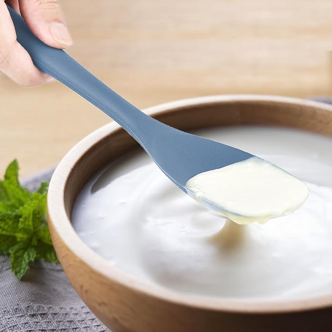 Upgrade Silicone Spatula Spoon Set, VOVOLY Heat Resistant Rubber Spoonula - Image 6