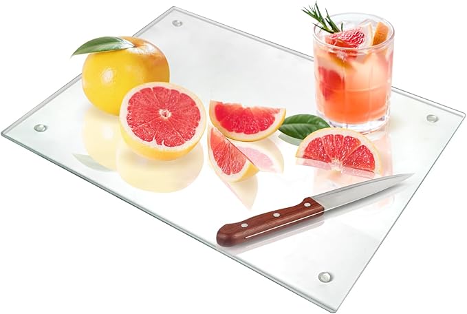 Seelenruhe Tempered Glass Cutting Board by Unknown