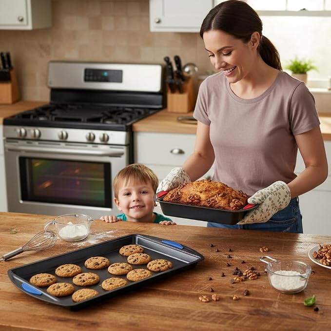 NutriChef 10-Piece Nonstick Bakeware Set - Image 5