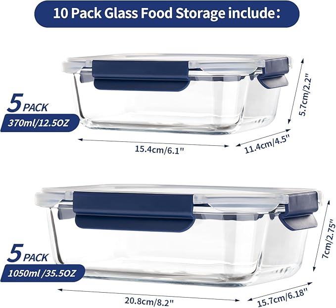 coccot Glass Food Storage Containers - Image 2