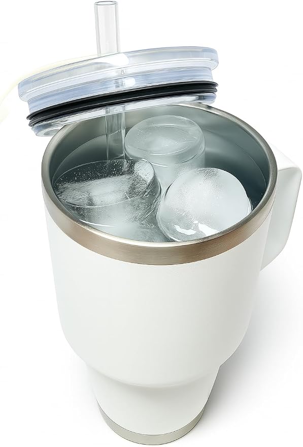 Large 2+ inch cylinder Ice Cubes - Image 3