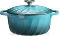 Enameled Cast Iron Dutch Oven by NSIRONS