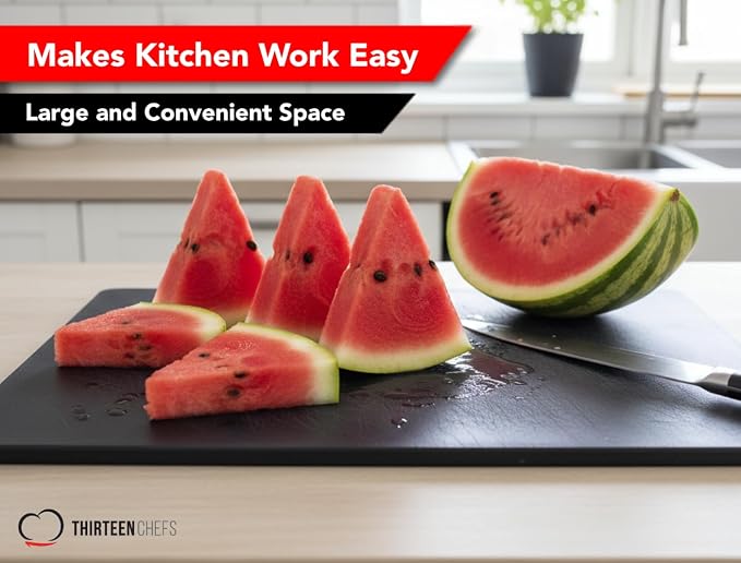 Black Plastic Cutting Board - Image 5