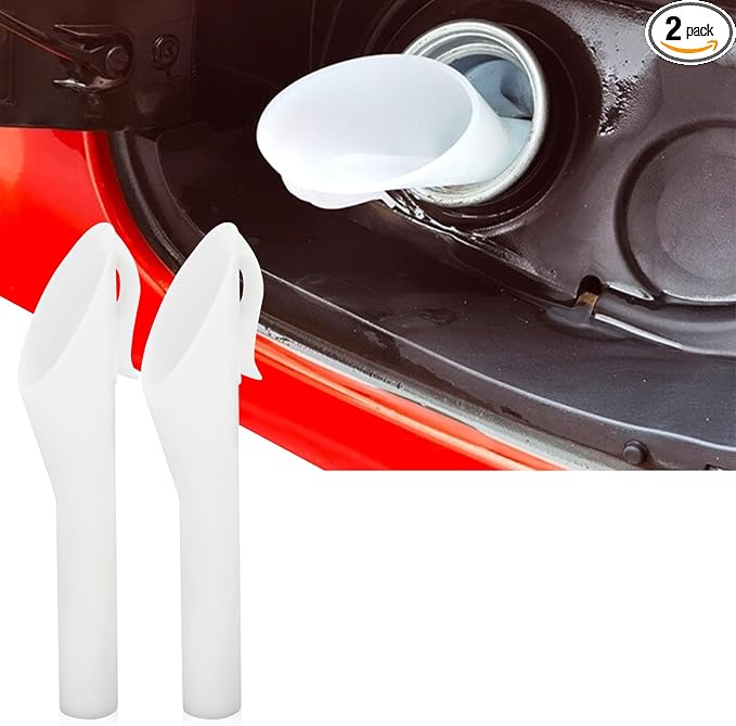 Capless Gas Tank Funnel 2PCS Fuel Funnel by Unknown