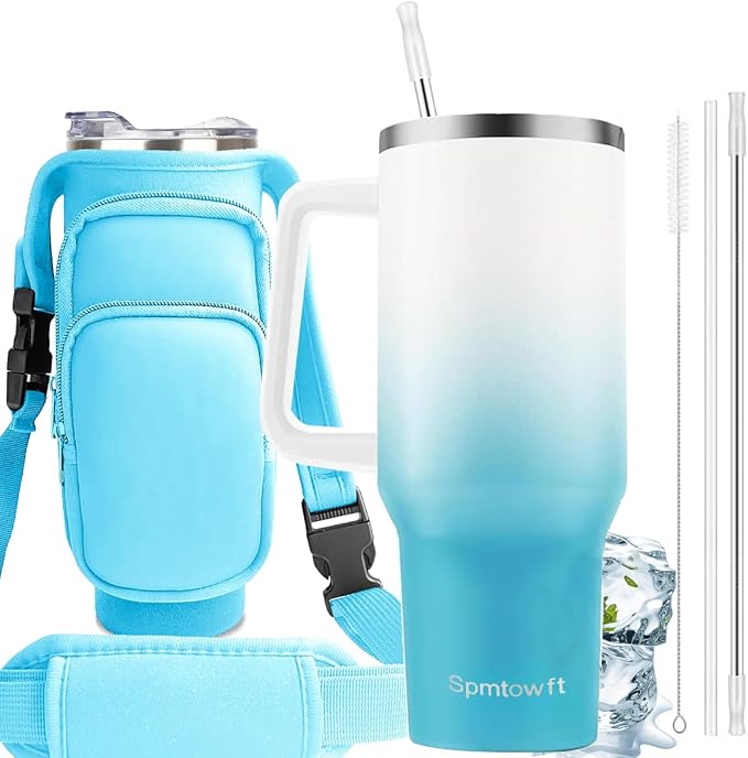 40oz Stainless Steel Double Vacuum Tumbler by Spmtowft