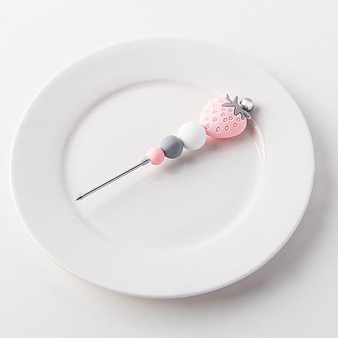Icing Pin, Scriber Needle for Cake Decorating Strawberry Beaded Cookie - Image 6