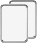 Baking Sheet Cookie Sheet Set of 2, Umite Chef Stainless Steel Baking Pans Tray by UmiteChef