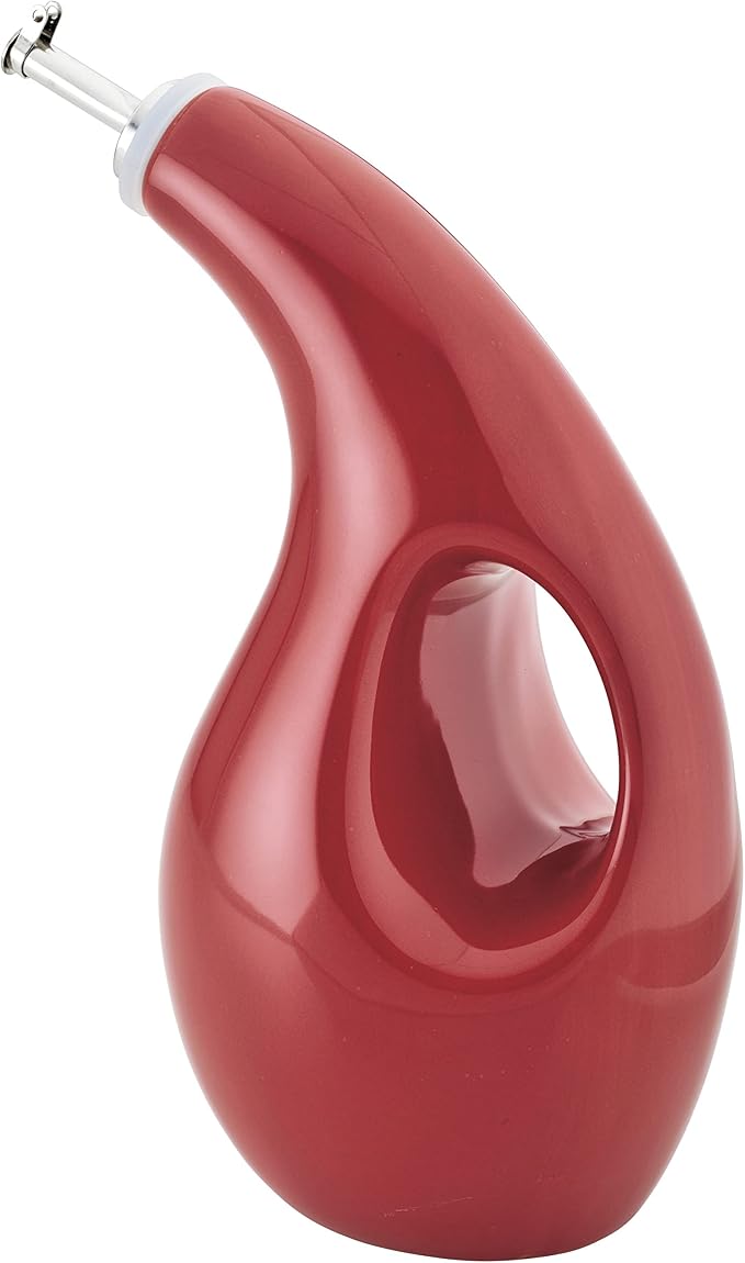 Rachael Ray Ceramic EVOO Oil and Vinegar Dispensing Bottle - Image 7