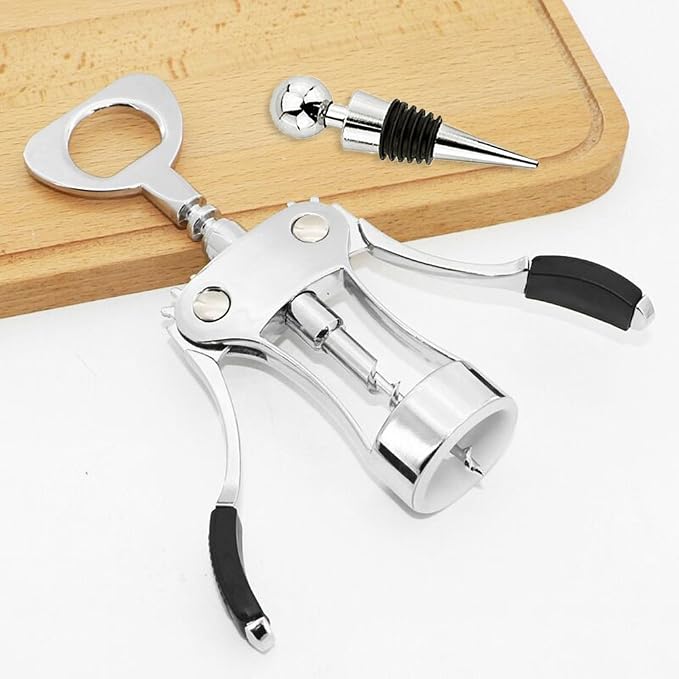 Foho Best Wing Corkscrew Wine Bottle Opener Luxury Waiter Corkscrew - Image 8