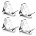 4Pcs Stainless Steel Thermometer Probe Clips, Ambient Thermometer Probe Holders by Unknown