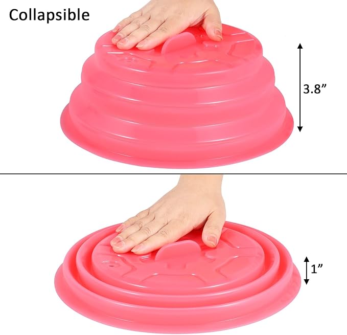 Kichwit Collapsible Silicone Microwave Plate Cover - Image 4