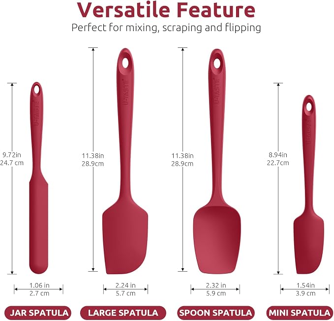 U-Taste Silicone Spatula Set - Image 2