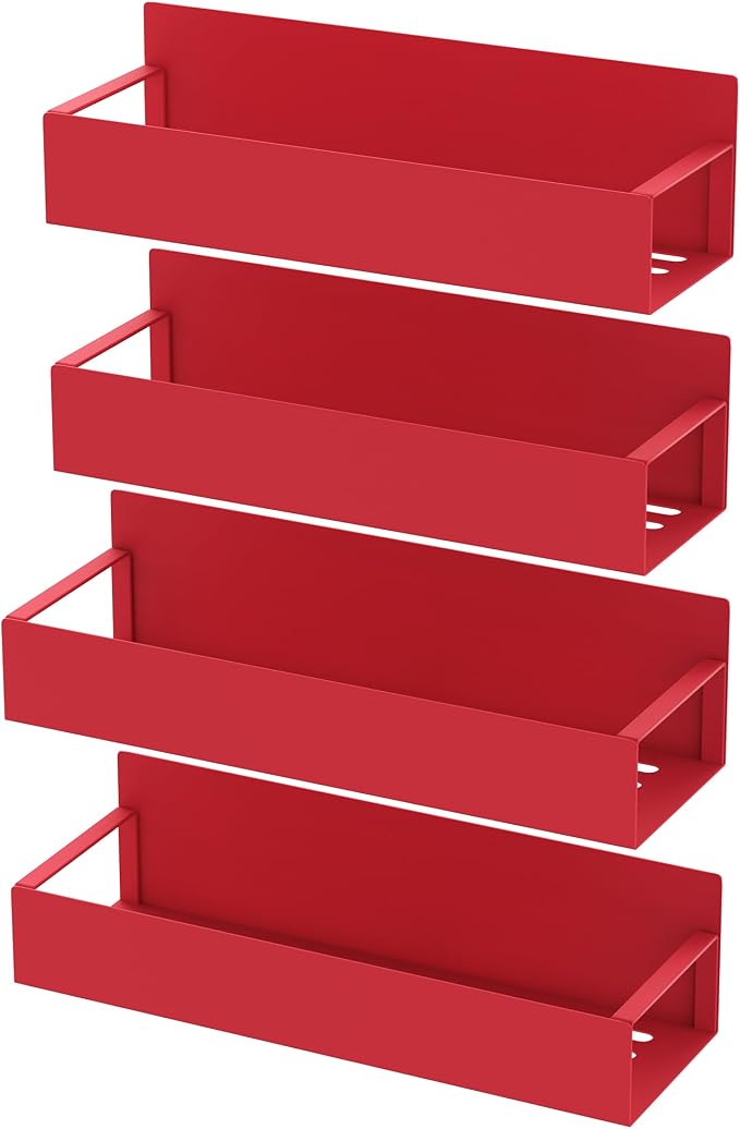 HuggieGems 4 Pack Magnetic Spice Storage Rack Organizer - Image 5