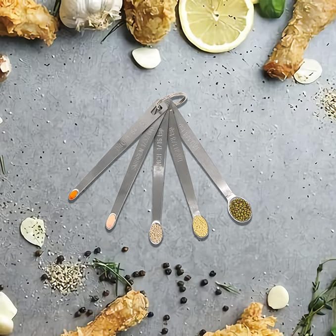 1PCS 1/16 Teaspoon Single Tiny Measuring Spoon, Small Individual Stainless - Image 6