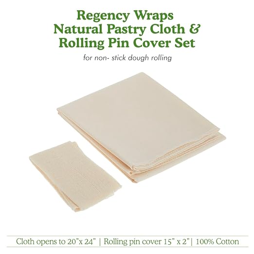 Regency Wraps Natural Pastry Cloth 20"x24" - Image 6