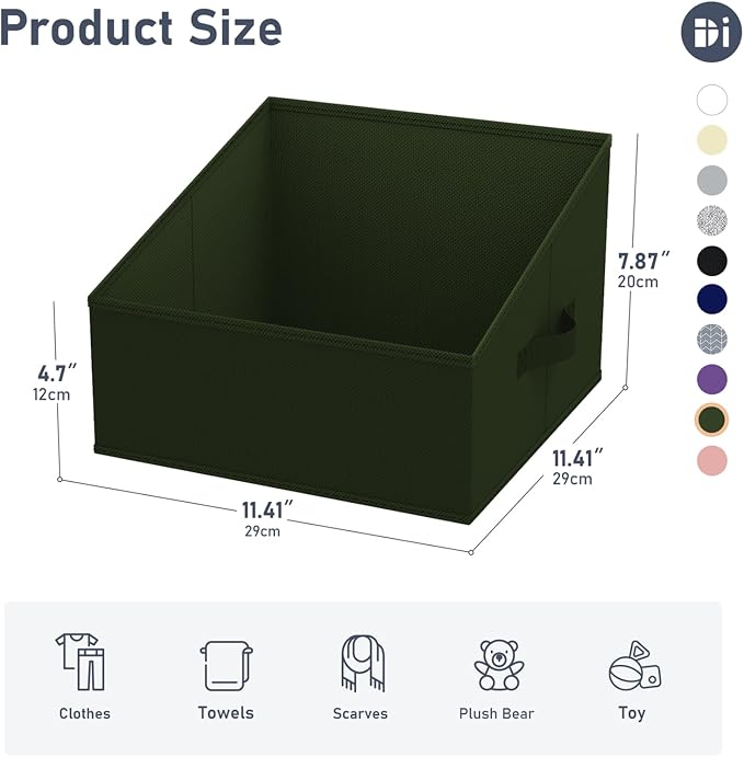 DIMJ Closet Storage Bins 10 Pack - Image 5