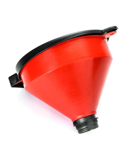 QWORK 4 Quart Lockable Drum Funnel - Image 2
