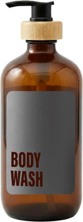 SAVVY & SORTED Amber Glass Soap Dispenser by SAVVYSORTED%C2%AE