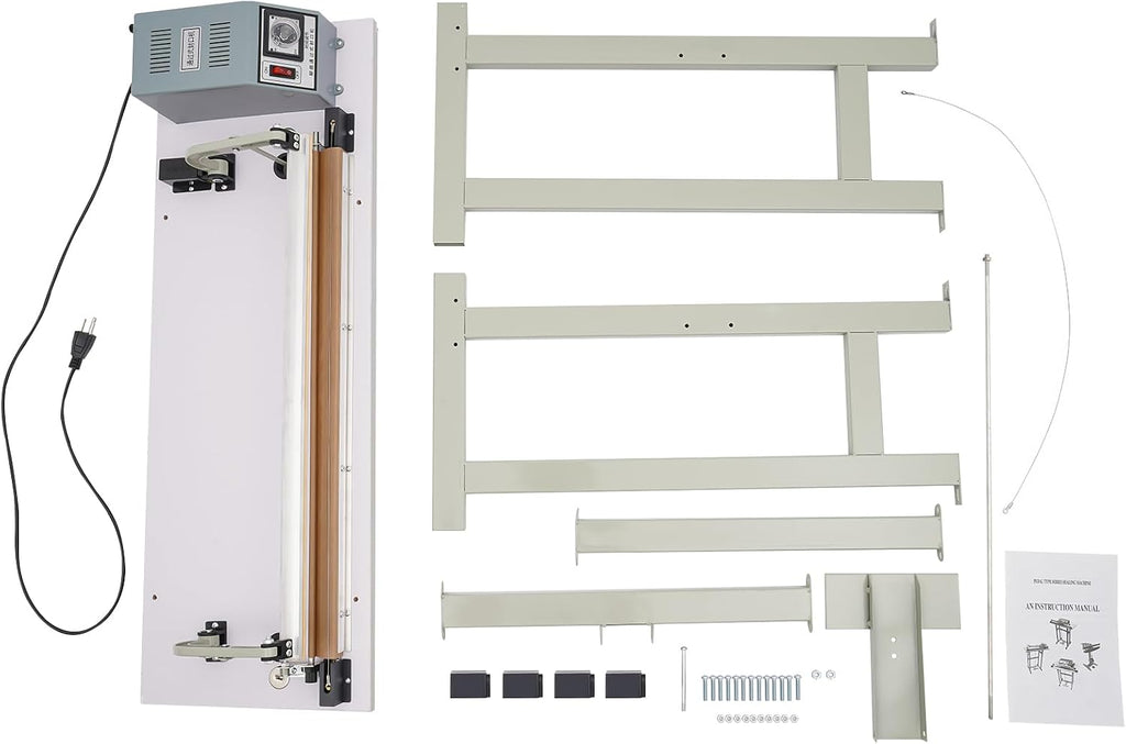 Foot Pedal Heat Sealing Machine, 110V 850W Portable Plastic Bag