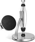 VEHHE Paper Towel Holder Countertop, One-Handed Tear, Stainless Steel, Stand by VEHHE