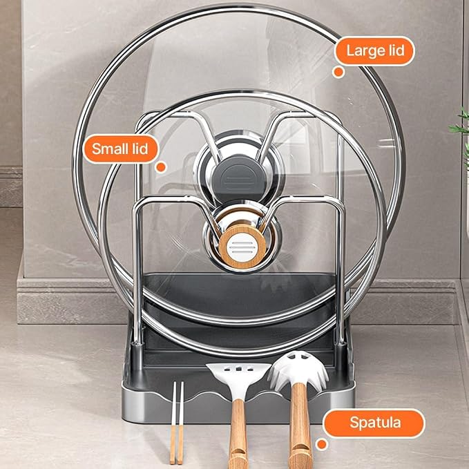 Kitchen Pot Lid Storage Rack - Image 6