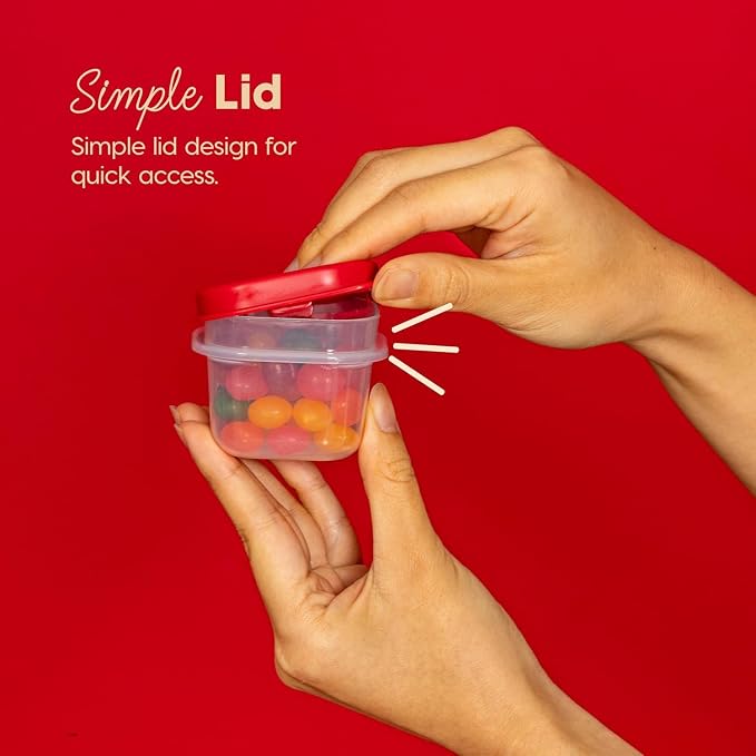 IRIS USA 24 PC Plastic Food Storage Containers - Image 6