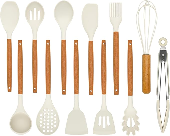 Kitchen Utensils Set by SOFSNFood-gradeSiliconeKit