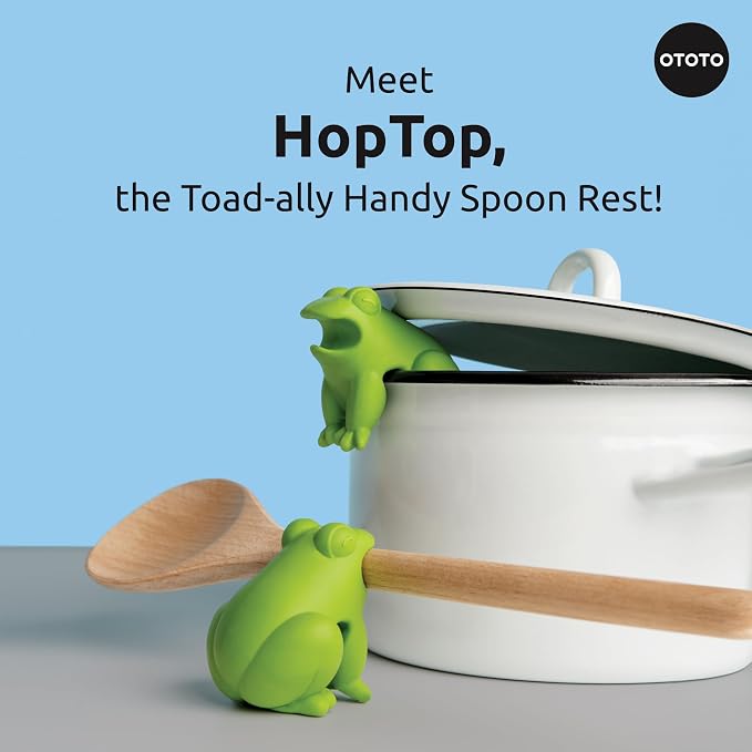 OTOTO New HopTop Frog Spoon Holder - Image 2