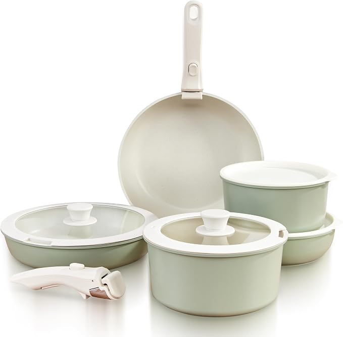 GOURMETIFIC® Pots and Pans Cookware Set by Unknown