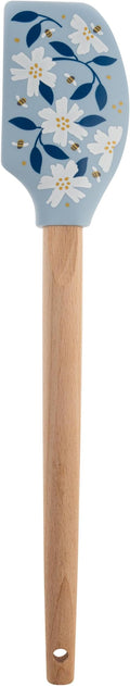 Karma, Silicone Spatula with Wood Handle Heat Resistant, cooking and Mixing by KarmaGifts