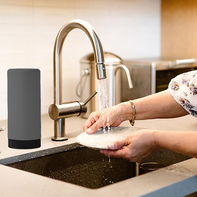 Dish Soap Dish Dispenser, Silicone Squeeze Washing Up Liquid and Hand Soap - Image 5